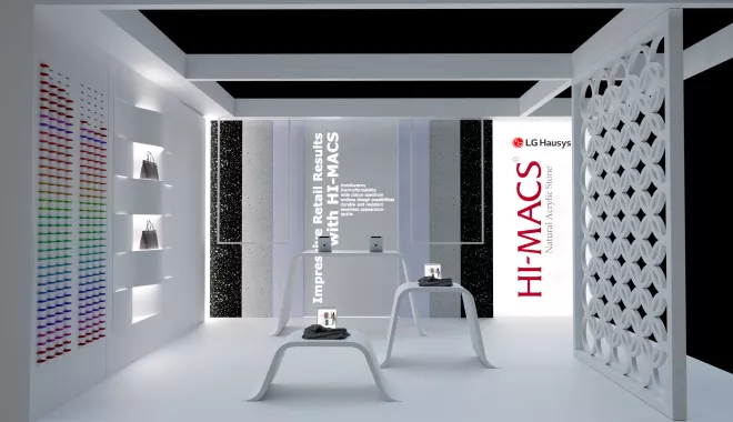 HIMACS: LX Hausys présente des possibilités de design infinies à l’occasion de Retail Design Expo